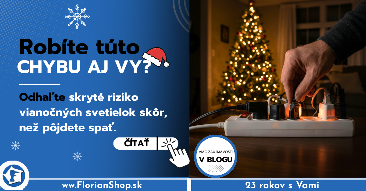 Vianočné riziká požiaru: Robíte tieto chyby aj vy?