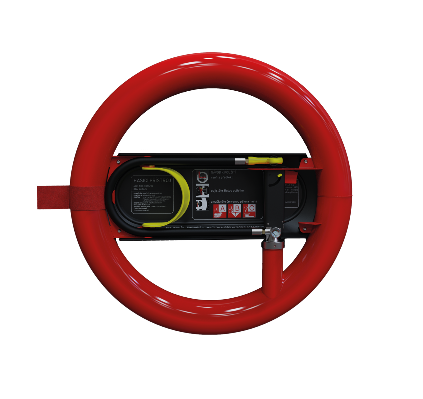 AMPLLA - dizajnové hasiace prístroje a hydranty