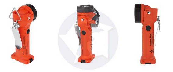 Svietidlo NightStick INTRANT + nabíjačka a stojan / červená