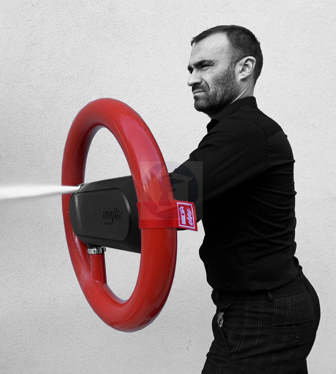 Hasiaci prístroj 4 kg AMPLLA HUSSECHUCK / s držiakom