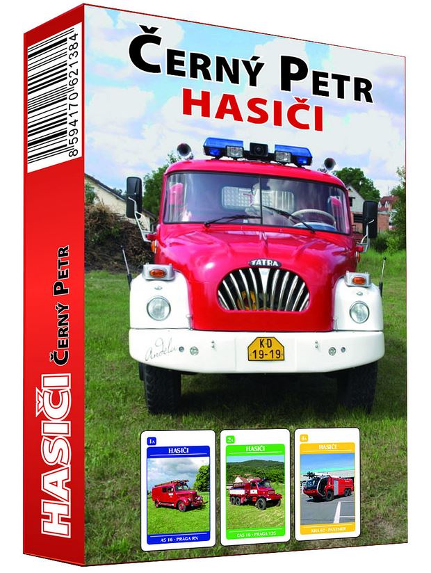 Karty "Čierny Peter" Hasiči