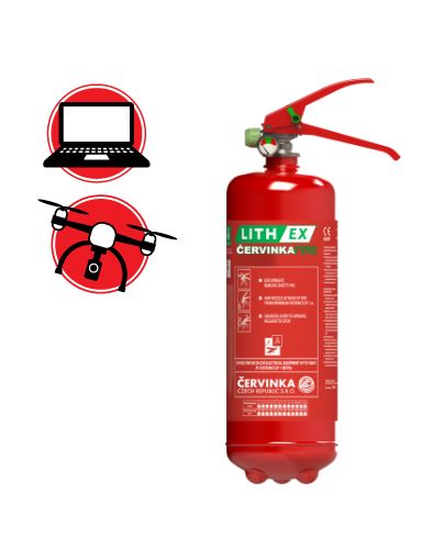 Hasiaci prístroj na lítiové batérie AVD LITH EX2 - 2 l 