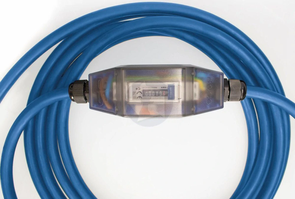 Nabíjací kábel pre elektrické autá MODE 3 s elektromerom ROCO