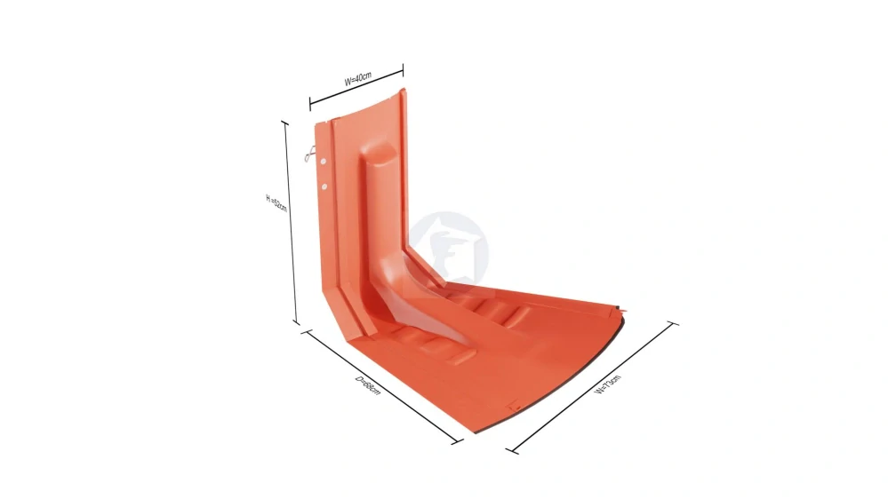 Protipovodňová bariéra NoFloods EasyWall T50 – vnútorný roh (Inward)
