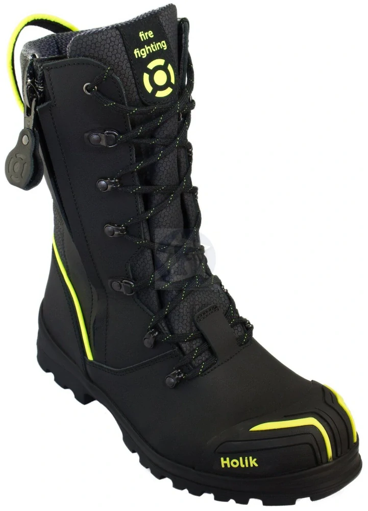 Zásahová obuv Holík Zlin TX - Nomex Black B701-01 - kombinovaná
