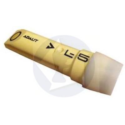 LED NÁBÍJACIE SVIETIDLO ADALIT L-5 R PLUS VRÁTANE DRŽIAKU na prilbu GALLET F1FS / s nabíjačkou