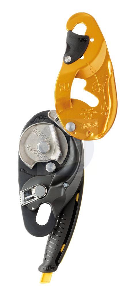 PETZL I'D S - samoblokovacie zlaňovacie zariadenie s poistkou - pre práce z lana