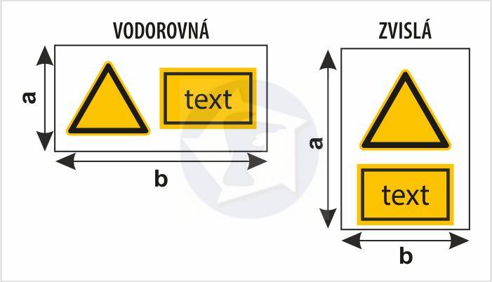 W 002 - kombinovaná značka