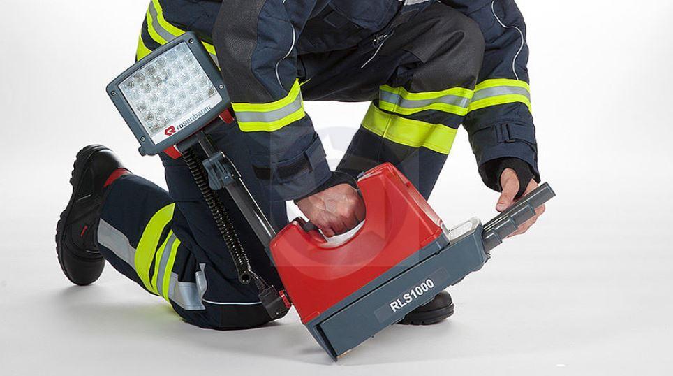 Prenosný osvetľovací systém Rosenbauer RLS2000 - olovená batéria