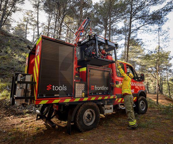 Modul určený pre lesné požiare Vallfirest vft Tactical Unit 1