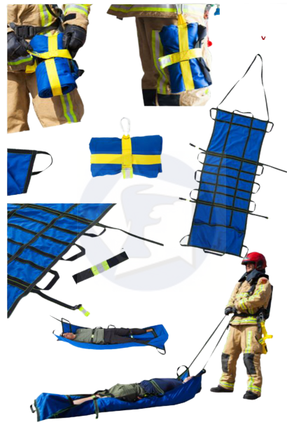 Evakuačná plachta 2v1 - nehorľavá - Nomex® 