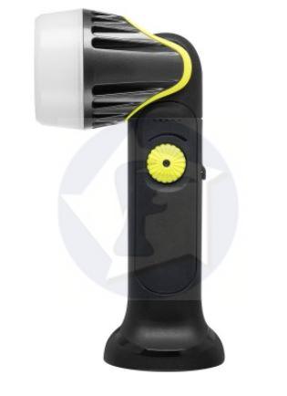 Dobíjacie dielenské svietidlo s funkciou Power Bank, ROUNDBEAM, 1000 lm