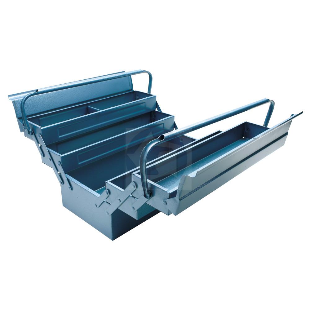 Kufor na náradie - 5 dielov -530 x 200 x 200 mm - oceľový 