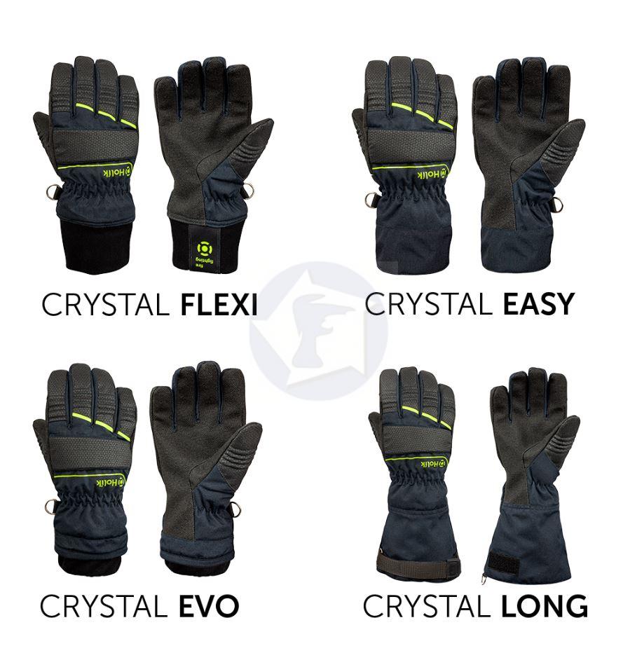 Hasičské zásahové rukavice CRYSTAL LONG 8110-04