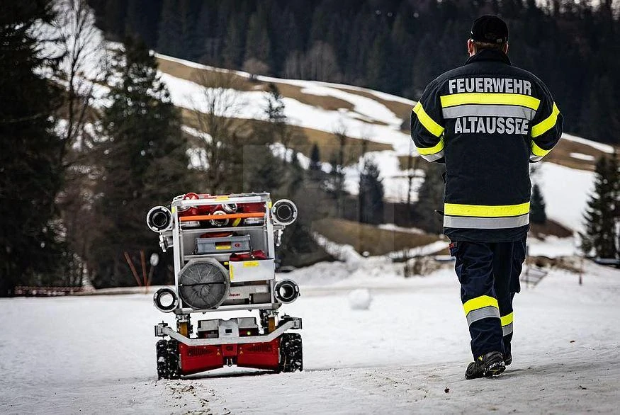 Multifunkčný robot RTE Rosenbauer