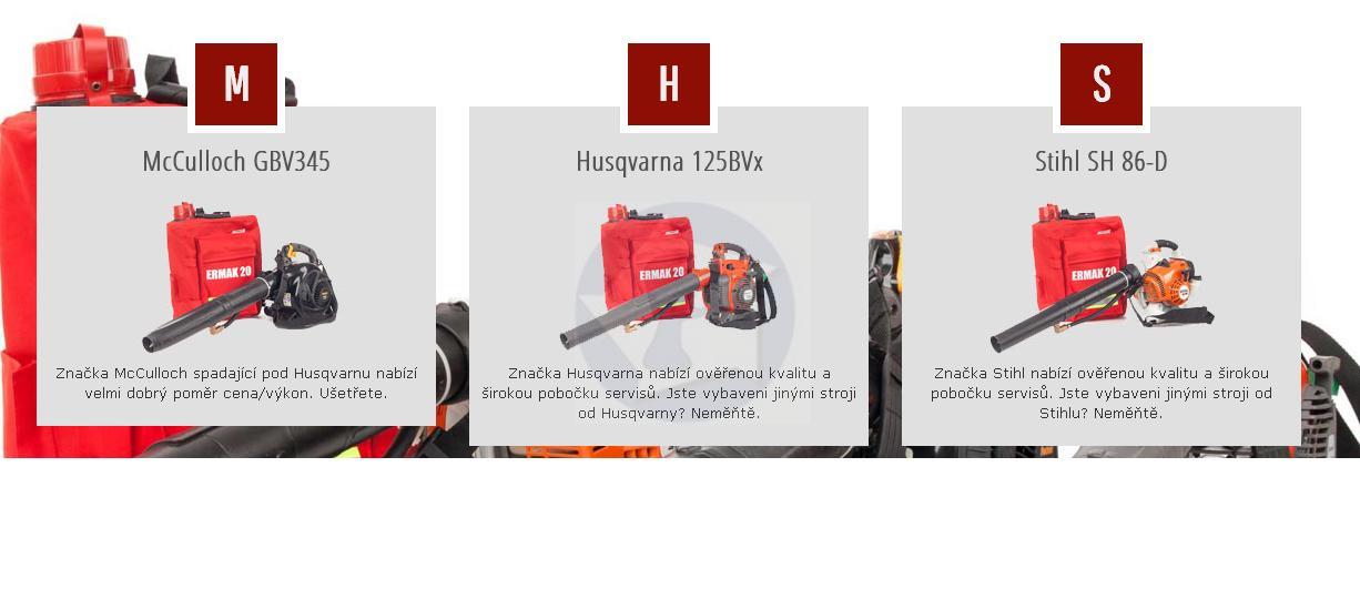 Hasiaci vak s motorovou prúdnicou ERMAK TIGER 3v1 - M,H,S