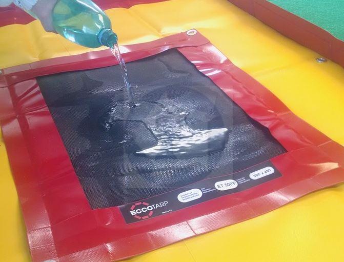 Skladacia odkvapová podložka so savou vložkou ET 500 P