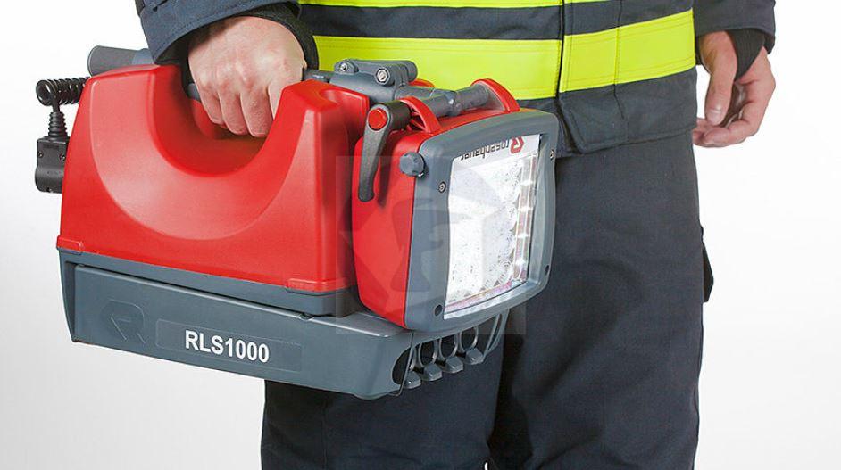 Prenosný osvetľovací systém Rosenbauer RLS1000 - olovená batéria