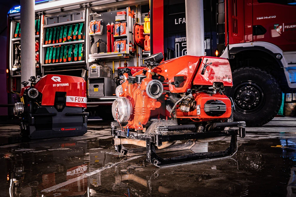 Prenosná motorová striekačka Rosenbauer 2025 FOX 4 BASIC