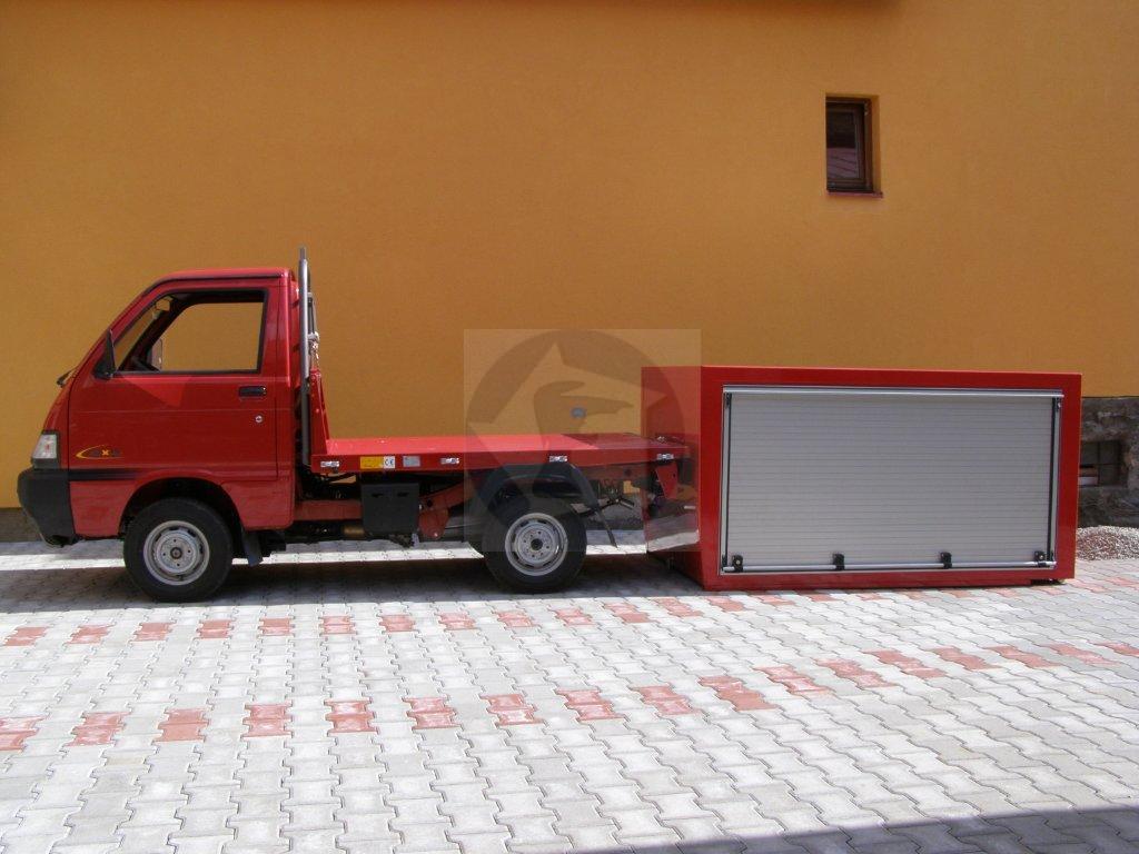 Hasičské vozidlo Piaggio Kombi 4x4