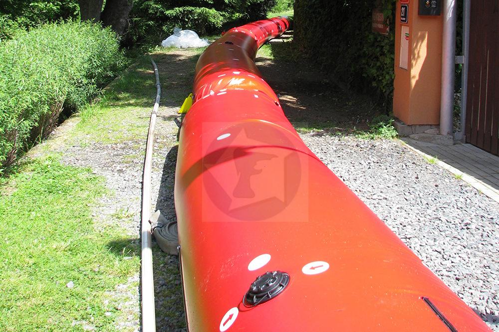 Protipovodňová valcová zábrana, priemer 80 cm GUMOTEX / 10 m