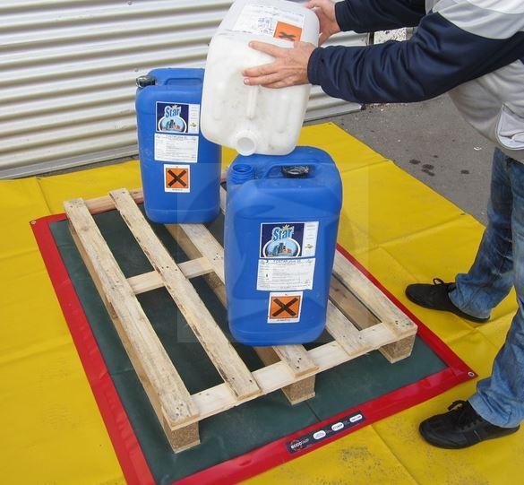 Skladacia odkvapová podložka so savou vložkou ET 500 P