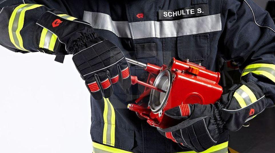 Zásahové rukavice Rosenbauer SAFE GRIP 3 s nápletom