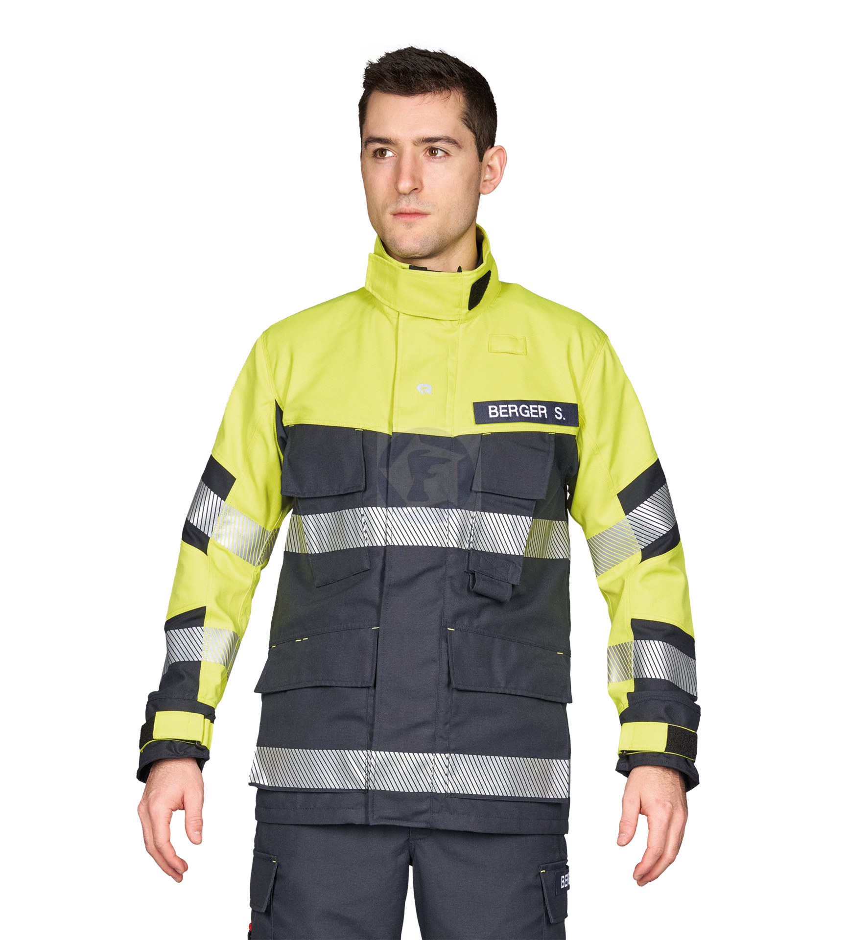 Ľahký zásahový oblek Rosenbuer GAROS G 10TR - BLUE/yellow
