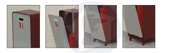 Prémiový box na hasiaci prístroj 