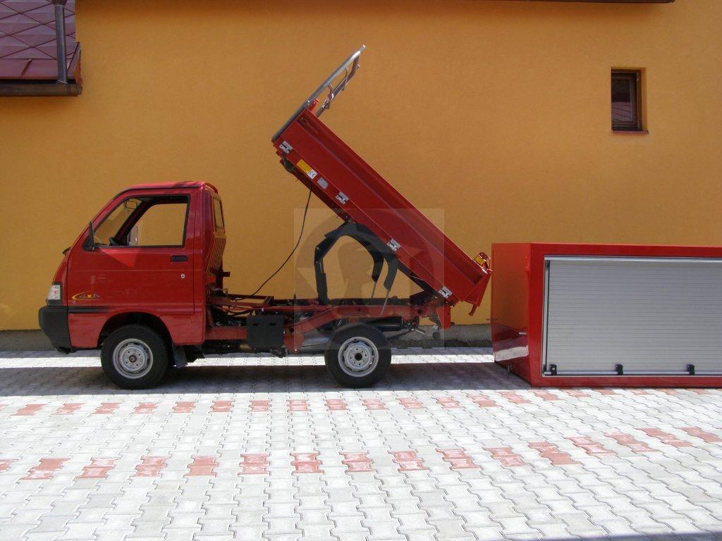 Hasičské vozidlo Piaggio Kombi 4x4