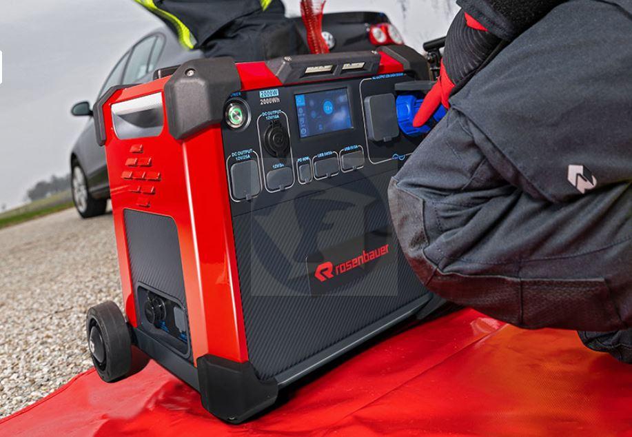 Batériová elektrocentrála Rosenbauer Power Station RTE PS 2