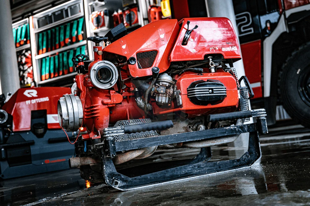 Prenosná motorová striekačka Rosenbauer 2025 FOX 4 BASIC