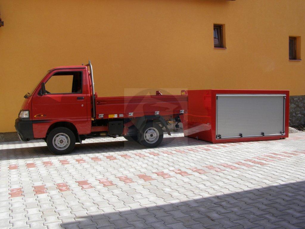 Hasičské vozidlo Piaggio Kombi 4x4