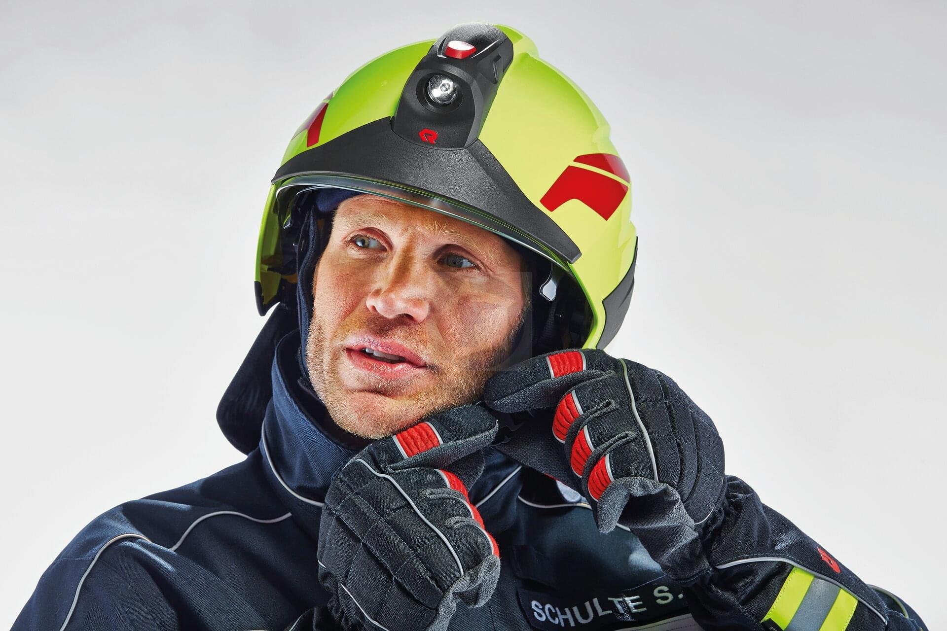 Zásahová prilba ROSENBAUER HEROS TITAN - číry štít 