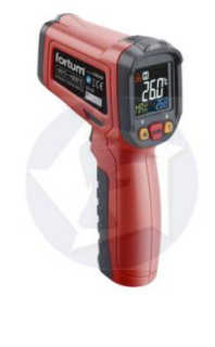 Merač teploty infračervený, -50 až 800C, sonda, farebný LCD