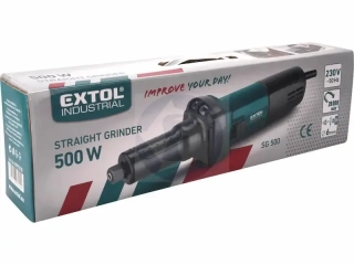 Brúska priama, príkon 500W, 6mm, EXTOL INDUSTRIAL