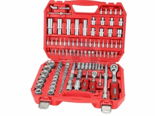 Sada nástrčných a zástrčných kľúčov 110-dielna, 1/4", 1/2", EXTOL PREMIUM
