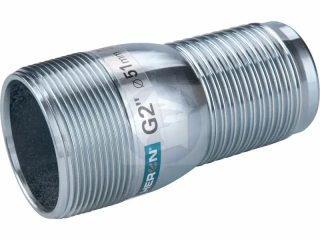 Konektor pre hadicu 2", vonkajší závit G2", pozinkovaný, HERON