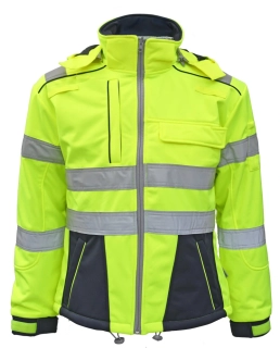 Ľahká softshelová bunda HI-VIZ RESCUE II
