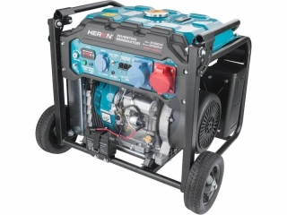 Elektrocentrála invertorová rámová, 3F, 9kW, 17HP, elektrický štart s DO, podvozok