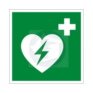 Piktogram Automatizovaný externý defibrilátor srdca