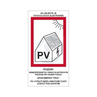 Objekt PV pre fotovoltaické zariadenia