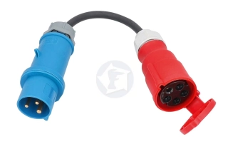 Adaptérový kábel E5 pre nabíjanie elektromobilov, CEE 32 A, 7,2 kW
