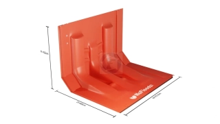 Modulárna protipovodňová bariéra NoFloods EasyWall T50 – rovný diel 50 cm