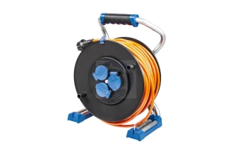 Xperts káblový bubon IP44 s polyuretánovým káblom