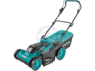 Kosačka na trávu aku Share20V, 2x 2Ah, šírka kosenia 43cm, bezuhlíkový motor, EXTOL INDUSTRIAL