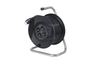 Káblový bubon IP20 s plastovým káblom pre domácnosť