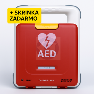 AED Defibrilátor CardioAid-1 360J + vnútorná skrinka