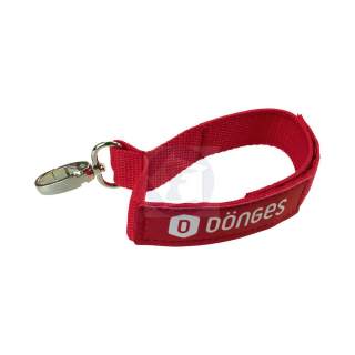 Držiak na rukavice Dönges so suchým zipsom a karabínou, 30 cm