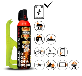 SET Hasiaci sprej SAFE 750 MAX + držiak SAFE 75F